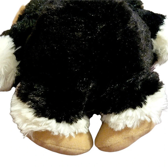 TOY FACTORY Gremlins The Black Mogwai Mohawk Black White Stripe 10" Plush - Picture 11 of 14